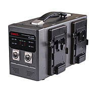 PC-P430S | 4ch x 3A Fast Simultaneous Charger with 2-XLR DC out, V-Mount