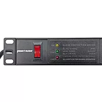 Penn Elcom 6-Way UK Plug Horizontal Rack Mount PDU