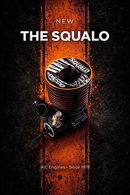 Picco Squalo DLC Off Road engine .21 Ceramic alu carburettor Picco Squalo DLC Off Road engine .21 Ceramic alu carburettor