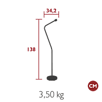 Aplo Upright Stand and Lamp Pack B