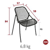 Sixties Stackable Chair