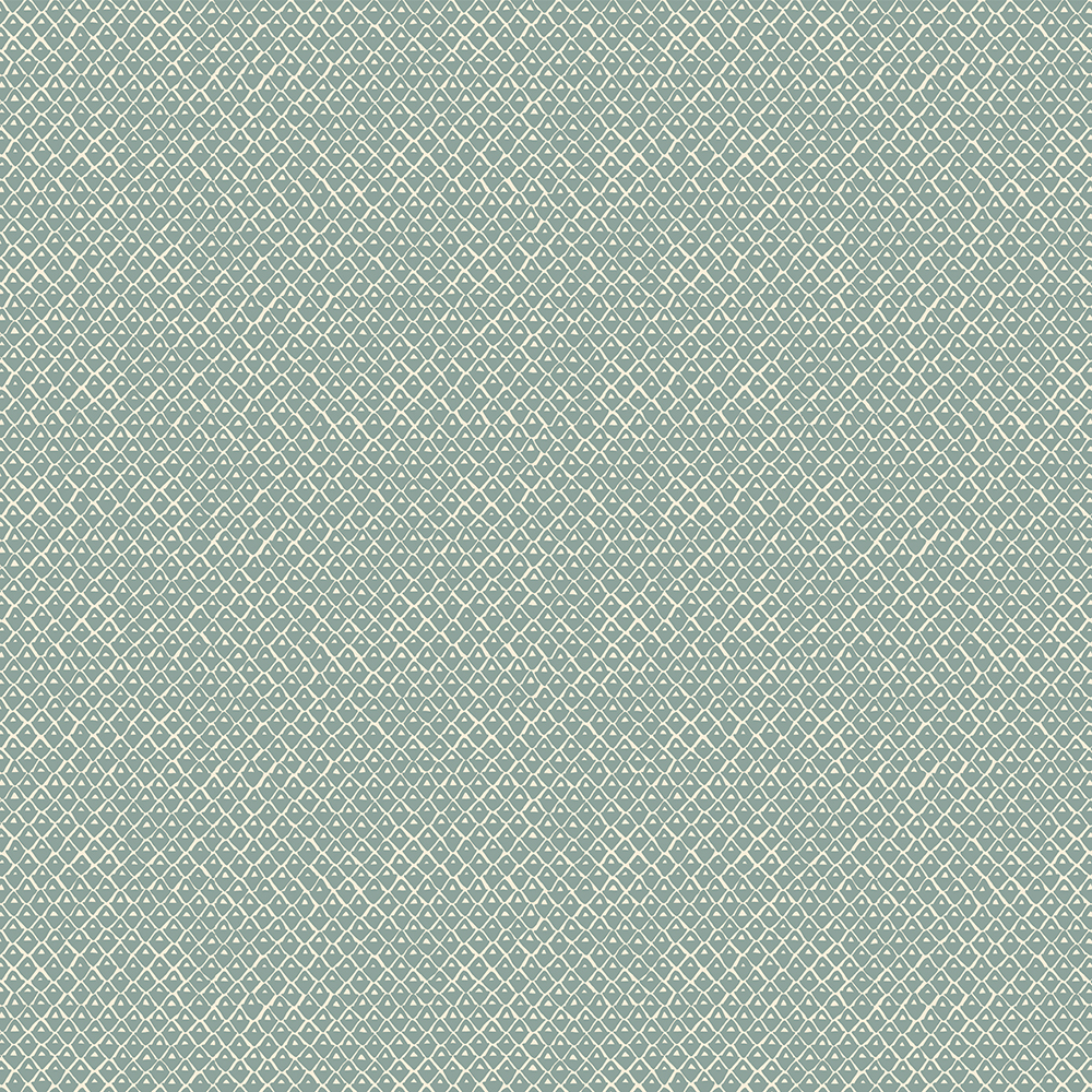 Pineapple Squares Wallpaper - Osney Blue - Salt Ridge Pineapple Squares Wallpaper - Osney Blue - Salt Ridge