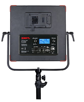 PL-E60D | 3rd Generation Natural-Born-Soft TLCI-99 60W LED Panel Light, ultra slim, SWIT patent, V-Mount, DMX PL-E60D | 3rd Generation Natural-Born-Soft TLCI-99 60W LED Panel Light, ultra slim, SWIT patent, V-Mount, DMX