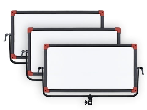 PL-E90D 3KIT | Set of 3 x 3rd Generation Natural-Born-Soft TLCI-99 90W LED Panel Light, ultra slim, SWIT patent, V-Mount, DMX PL-E90D 3KIT | Set of 3 x 3rd Generation Natural-Born-Soft TLCI-99 90W LED Panel Light, ultra slim, SWIT patent, V-Mount, DMX