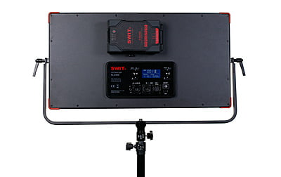 PL-E90D | 3rd Generation Natural-Born-Soft TLCI-99 90W LED Panel Light, ultra slim, SWIT patent, V-Mount, DMX