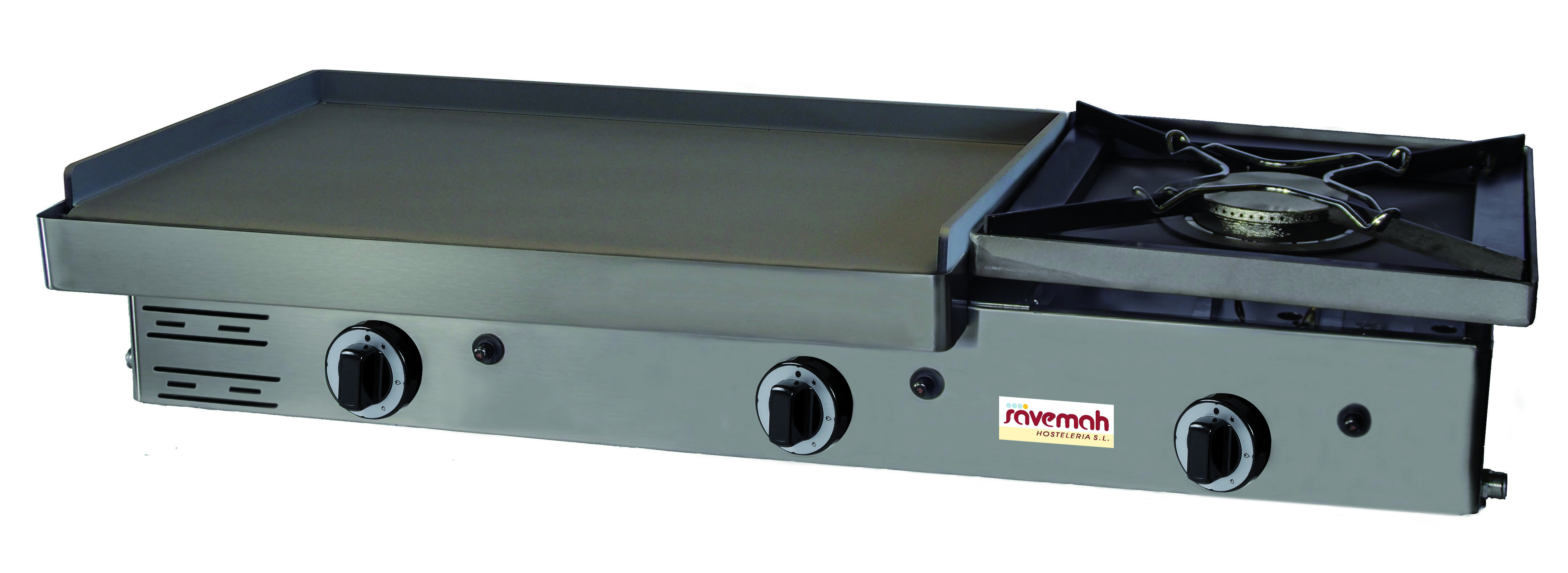 Planchas a gas con fuego PLG-1200/1