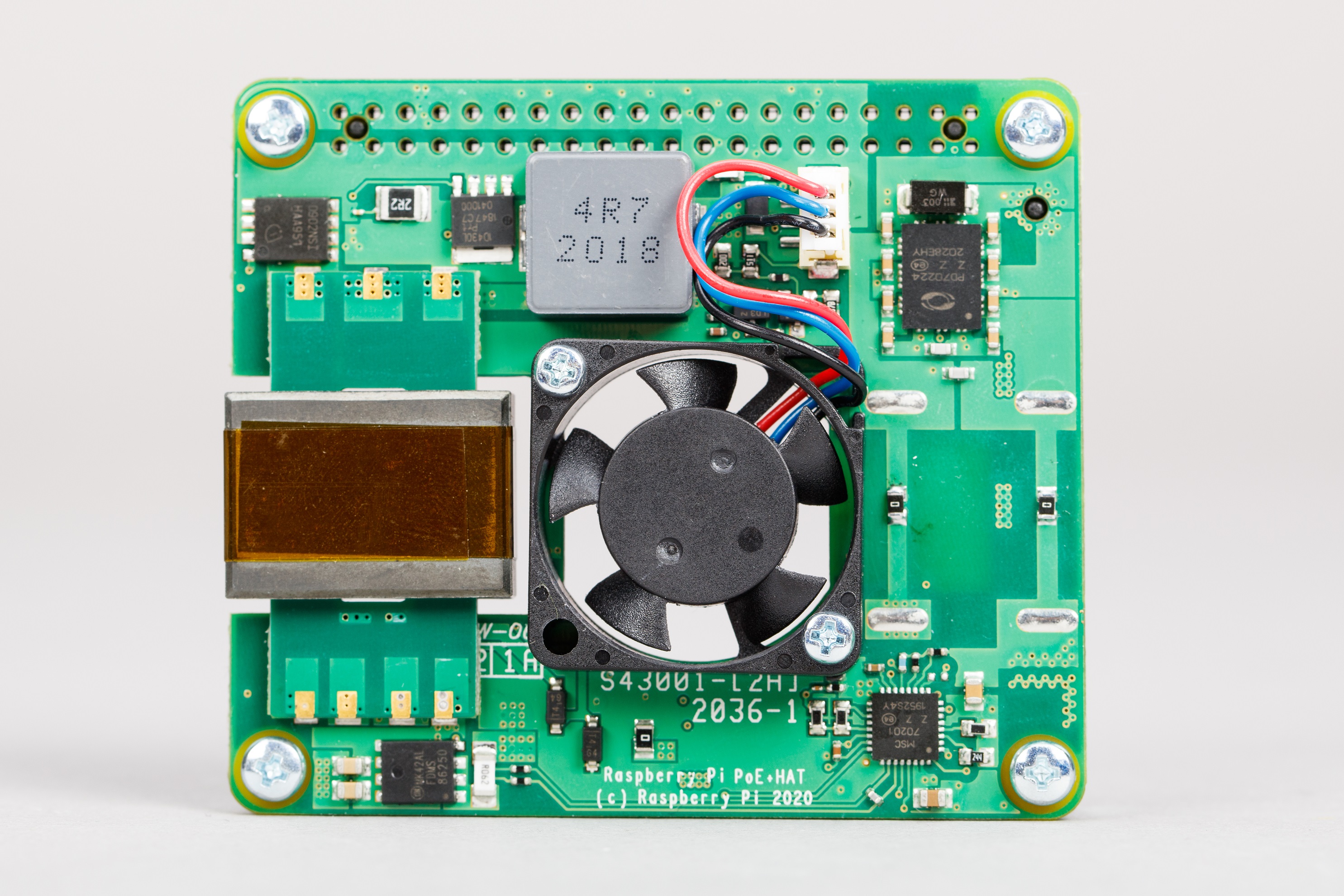 Raspberry Pi PoE+ HAT