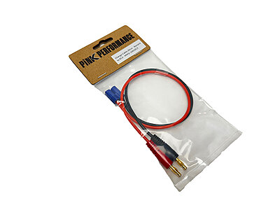 Charge Cable 30cm Pink Performance - Banana to EC3