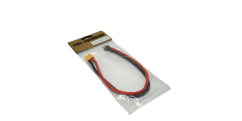 Charge Cable 30cm Pink Performance - XT60 to T-Plug