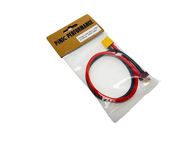 Charge Cable 30cm Pink Performance - XT60 to Tamiya Charge Cable 30cm Pink Performance - XT60 to Tamiya