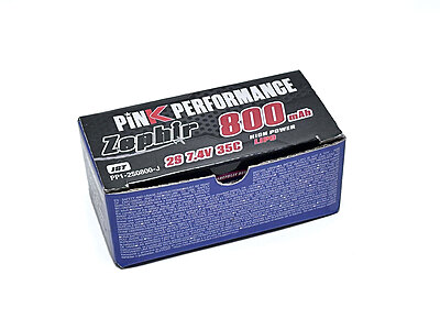 Pink Performance Zephir LiPo 2S 7.4V-800-35C (JST) 70x31x15mm 49g