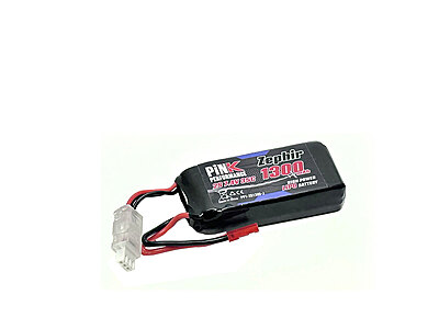 Pink Performance Zephir LiPo 2S 7.4V-1300-35C (JST) 72x34x15mm 71g Pink Performance Zephir LiPo 2S 7.4V-1300-35C (JST) 72x34x15mm 71g