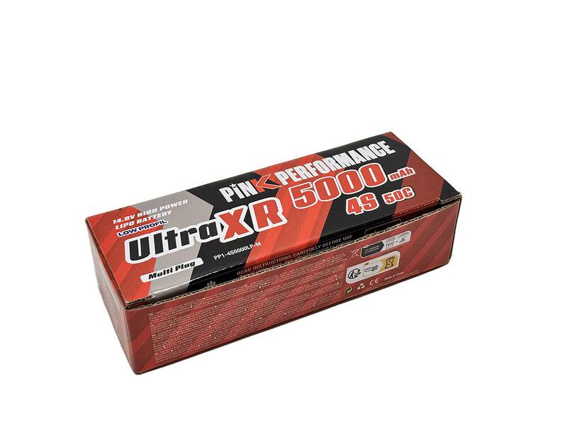Pink Ultra XR LiPo 4S 14.8V-5000-50C (Multi) LP 160x46x32mm 490g Soft Pink Ultra XR LiPo 4S 14.8V-5000-50C (Multi) LP 160x46x32mm 490g Soft