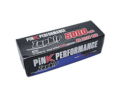 Pink Performance Zephir LiPo 6S 22.2V-5000-45C (XT90)160x46x44mm 735g