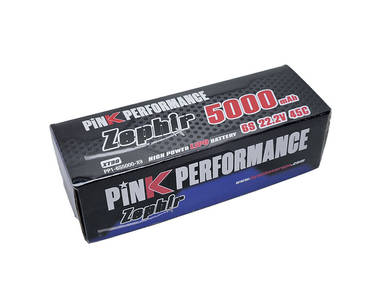Pink Performance Zephir LiPo 6S 22.2V-5000-45C (XT90)160x46x44mm 735g Pink Performance Zephir LiPo 6S 22.2V-5000-45C (XT90)160x46x44mm 735g