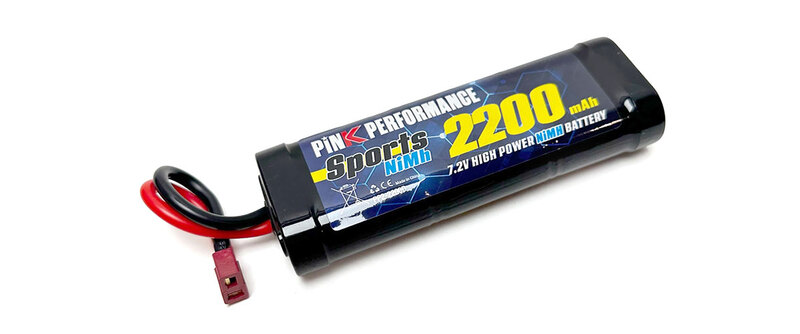 Pink Performance Sports NiMh 7.2V-2200Mah (Deans) 270g Pink Performance Sports NiMh 7.2V-2200Mah (Deans) 270g