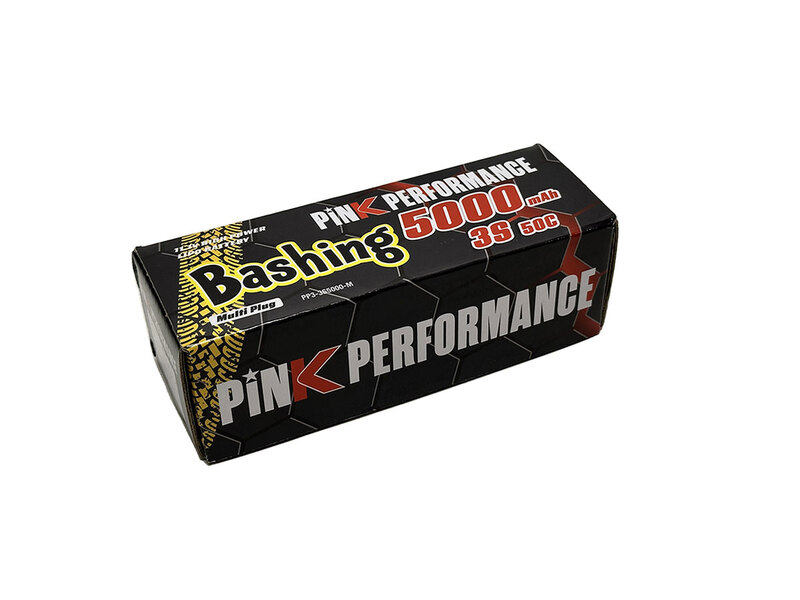 Pink Bashing LiPo 3S 11.1V-5000-50C (Multi) 139x47x39mm 450g Pink Bashing LiPo 3S 11.1V-5000-50C (Multi) 139x47x39mm 450g