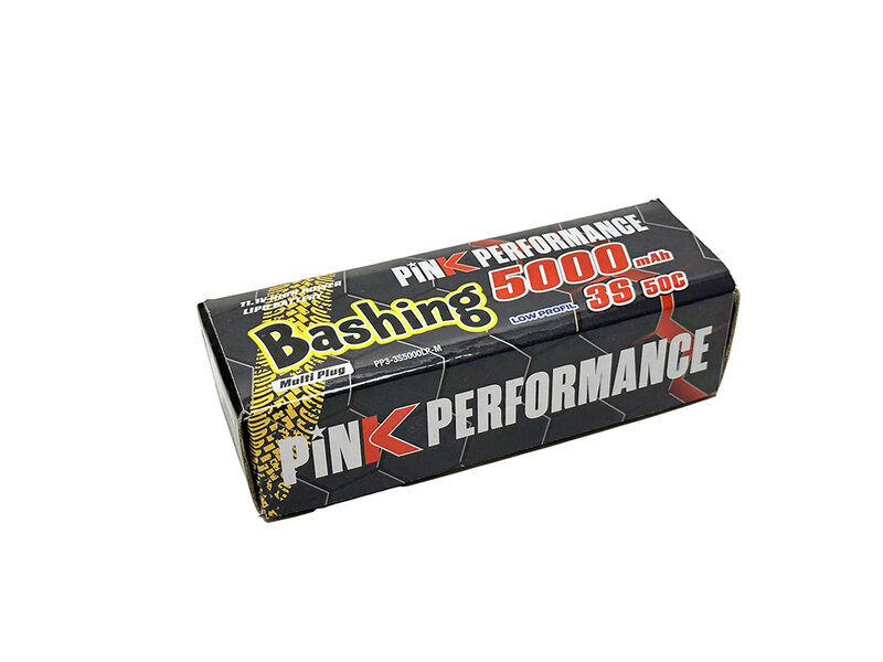 Pink Bashing LiPo 3S 11.1V-5000-50C (Multi) LP 139x47x28mm 380g Pink Bashing LiPo 3S 11.1V-5000-50C (Multi) LP 139x47x28mm 380g