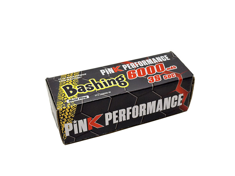 Pink Bashing LiPo 3S 11.1V-6000-50C (Multi) 139x47x39mm 460g Pink Bashing LiPo 3S 11.1V-6000-50C (Multi) 139x47x39mm 460g