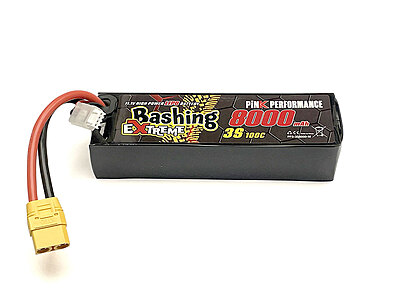 Pink Extreme Bashing LiPo 3S 11.1V-8000-100C Multi 157x47x34mm 515g Pink Extreme Bashing LiPo 3S 11.1V-8000-100C Multi 157x47x34mm 515g