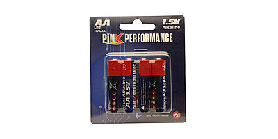 Pink Performance AA Alkaline 1.5V Dry Cell (4pcs)