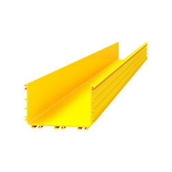 OptiWay 160 - Main Duct, 160 x 100mm, 2 metre length, yellow, 1pc OptiWay 160 - Main Duct, 160 x 100mm, 2 metre length, yellow, 1pc