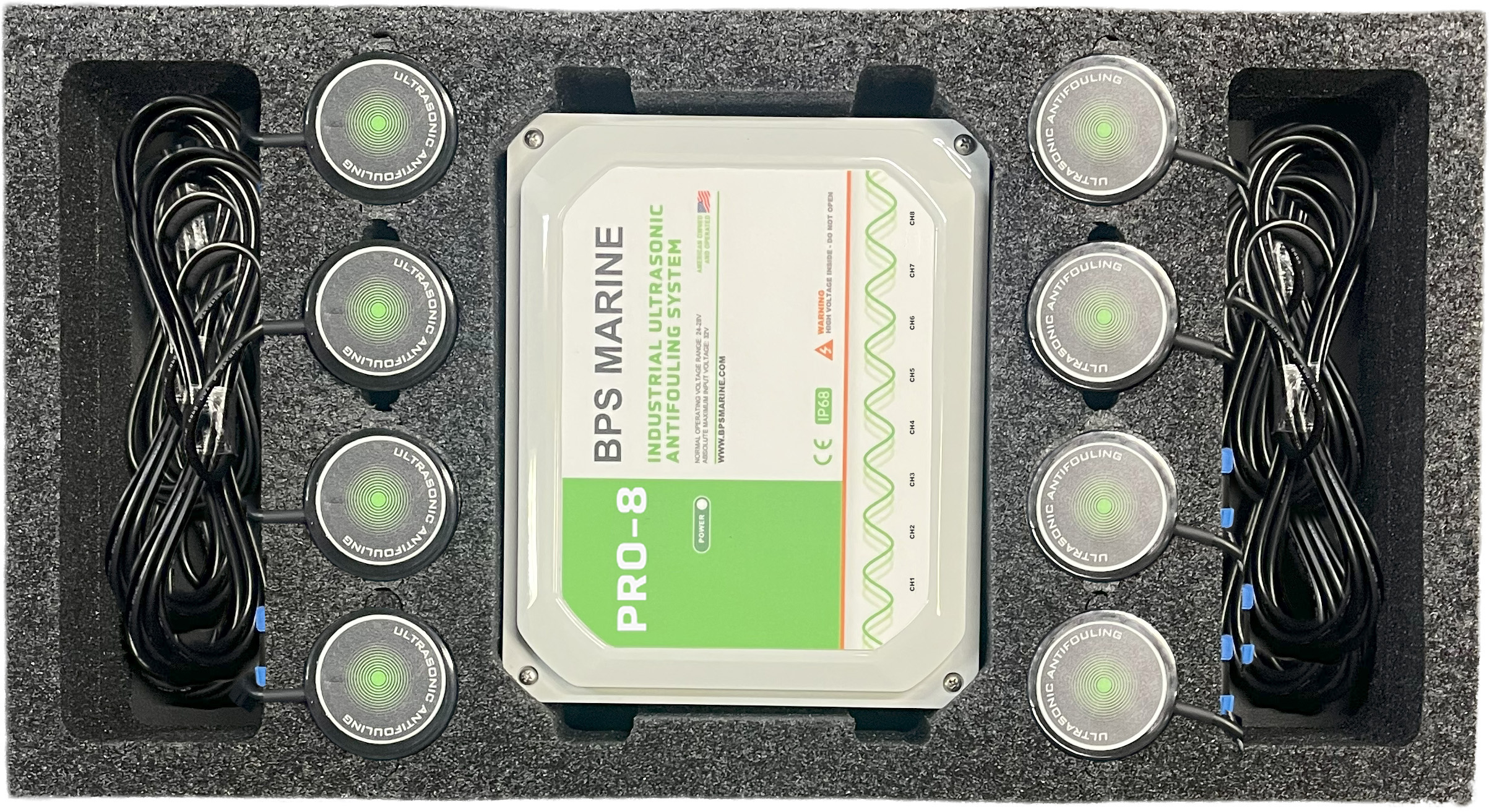 BPS Pro 8 Ultrasonic Antifouling System 24V