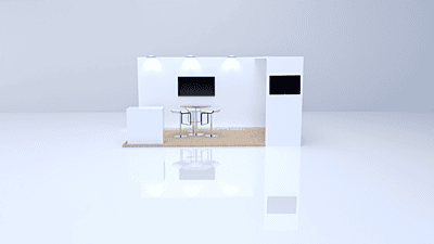 Messestand Seoul 5x3m | Messebauer Berlin