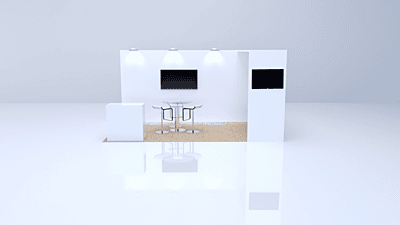 Messestand Seoul 5x3m | Messebauer Berlin