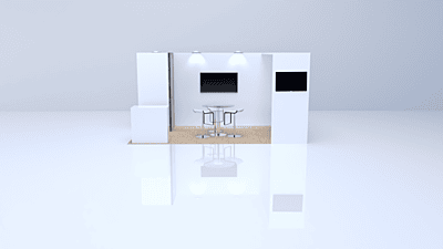 Messestand Seoul 5x3m | Messebauer Berlin