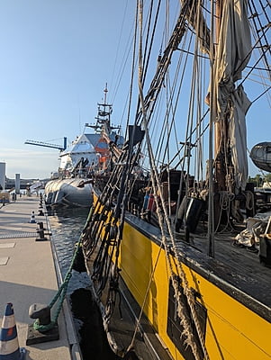 19/07/26 Lorient-Balade découverte en mer à l'occasion du départ de la Tara Polar Station