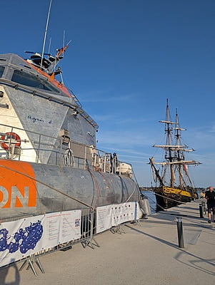 19/07/26 Lorient-Balade découverte en mer à l'occasion du départ de la Tara Polar Station