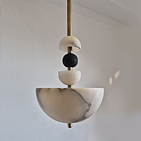 Patera Fired Pendant