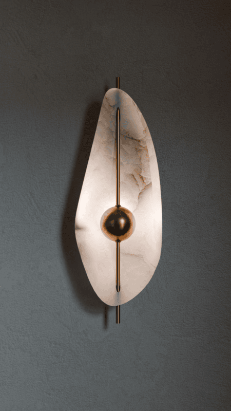 Large Oyster Wall Sconce Large Oyster Wall Sconce