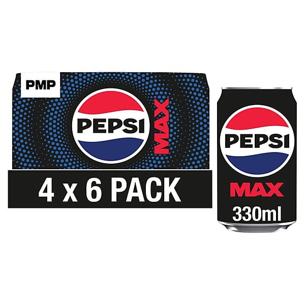 Pepsi Max 6PK can