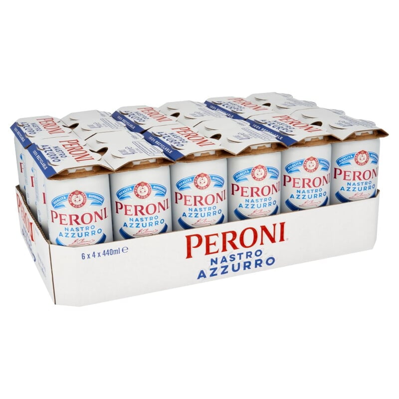 Peroni 4pk can