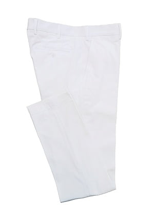 Pantalon coton blanc T 45 Pantalon coton blanc T 45