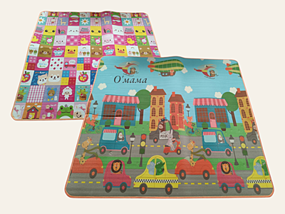 Термоизолиращо килимче за игра Термоизолиращо килимче за игра