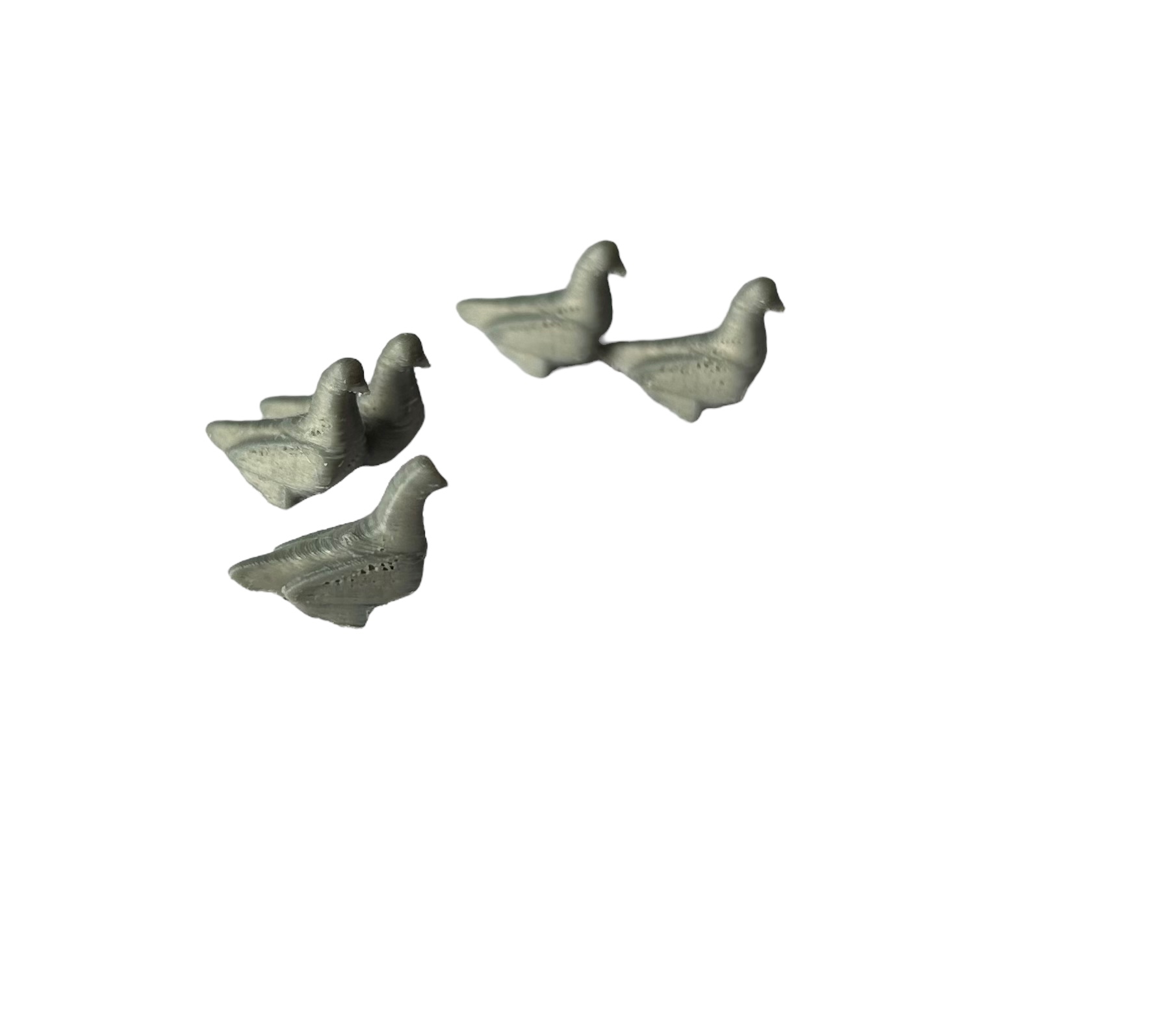 Mumfy's OO Gauge - Pigeons (x5)