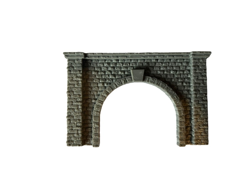 Mumfy's N Gauge - Double Tunnel Entrance
