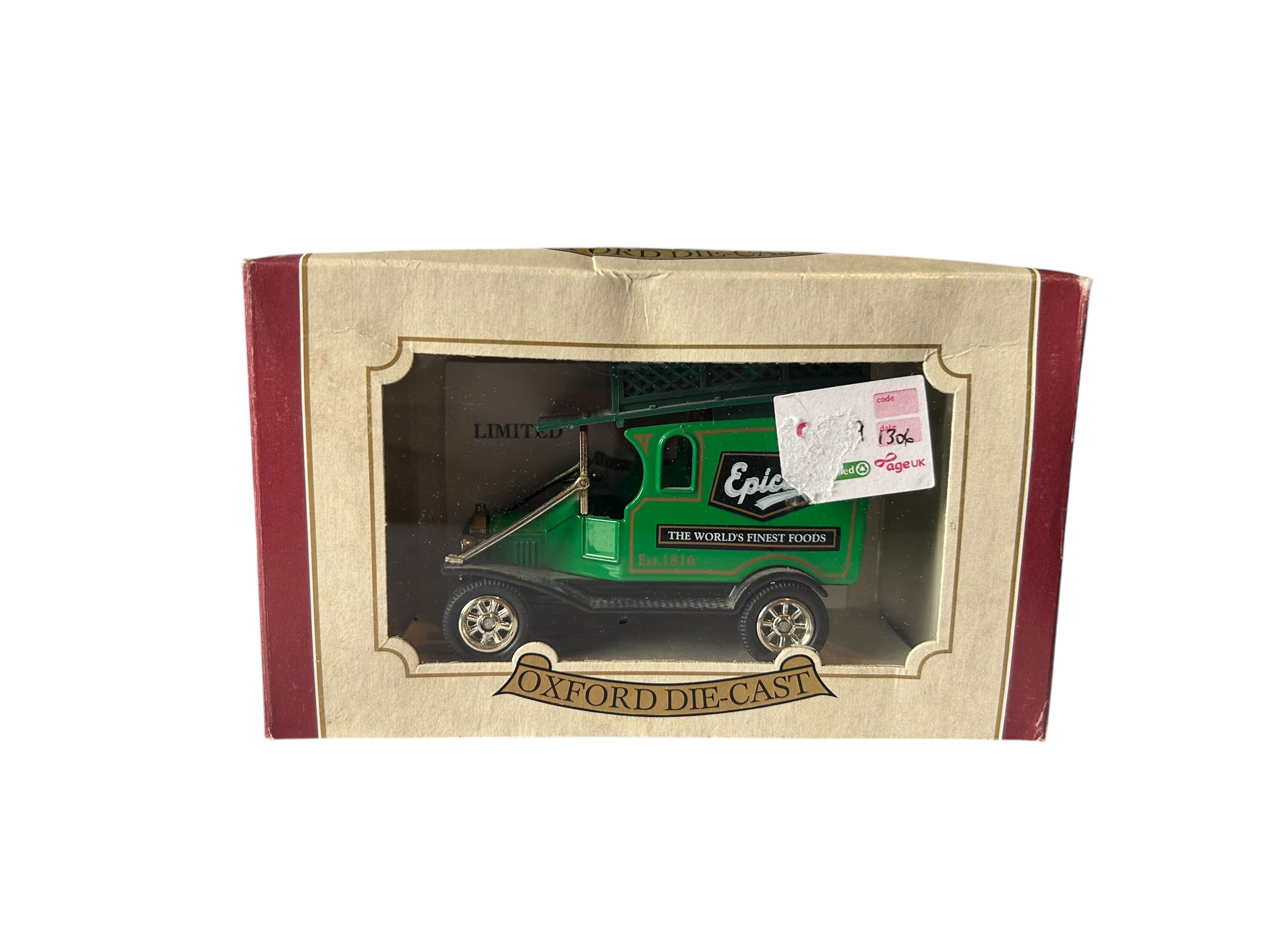 Oxford Die-Cast - Delivery van - Epicure