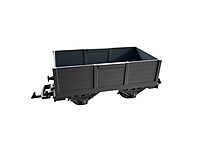 5 Plank Open Goods Wagon - Removable Sides