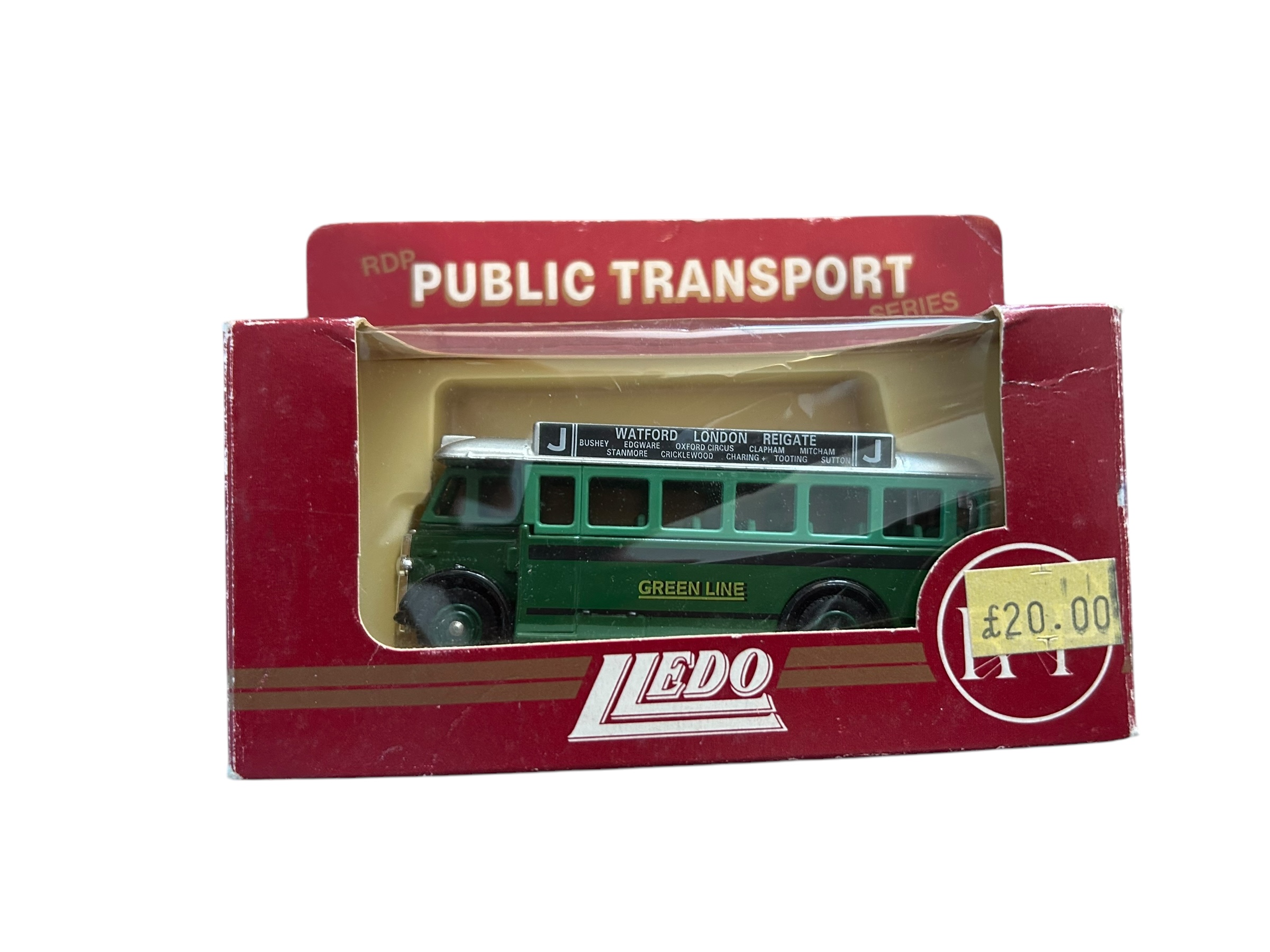 Lledo - RDP Public Transport AEC Regal Single Deck Bus - Watford-London-Reigate