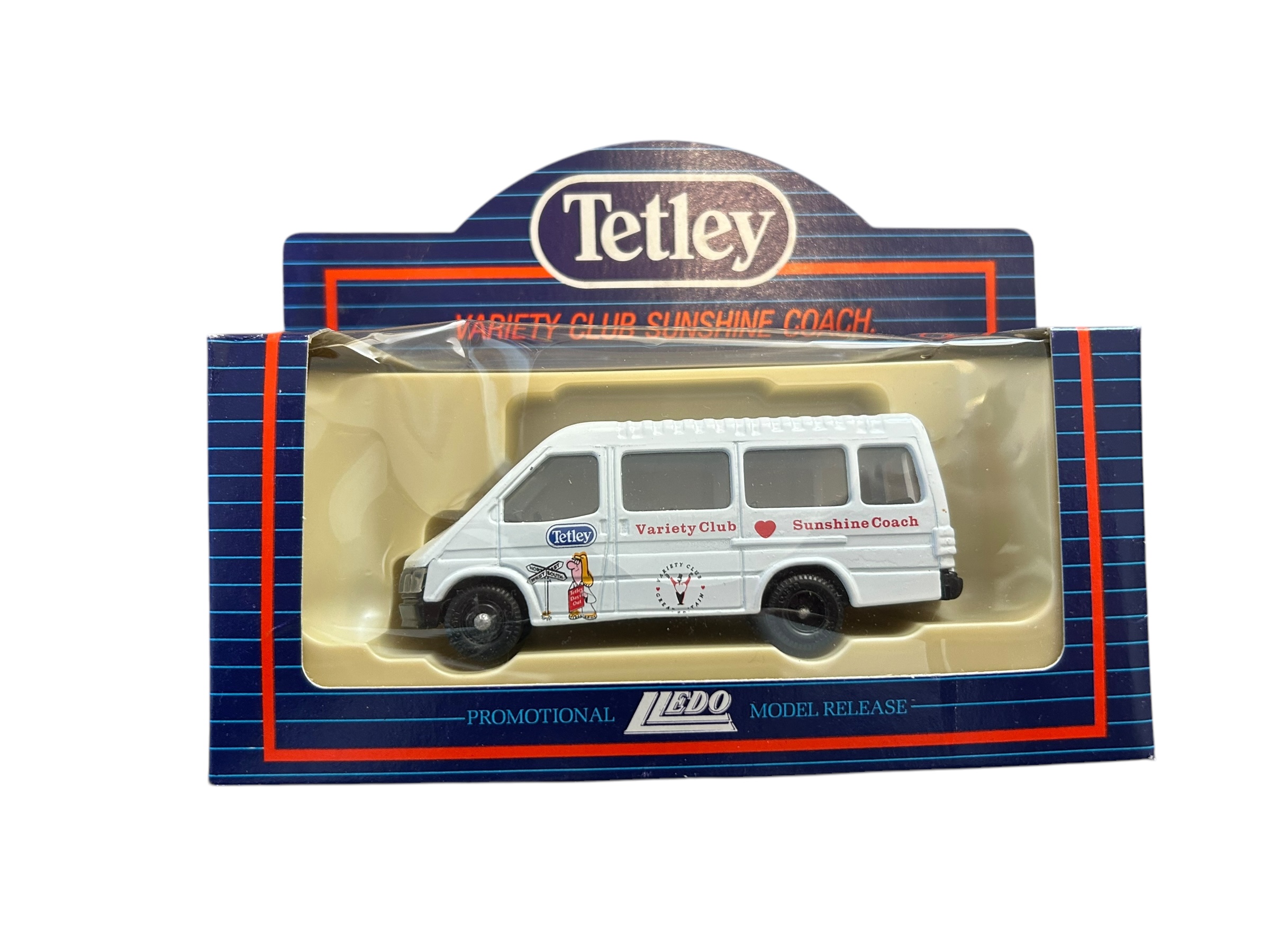Lledo - Variety Club Sunshine Coach - Tetley Tea