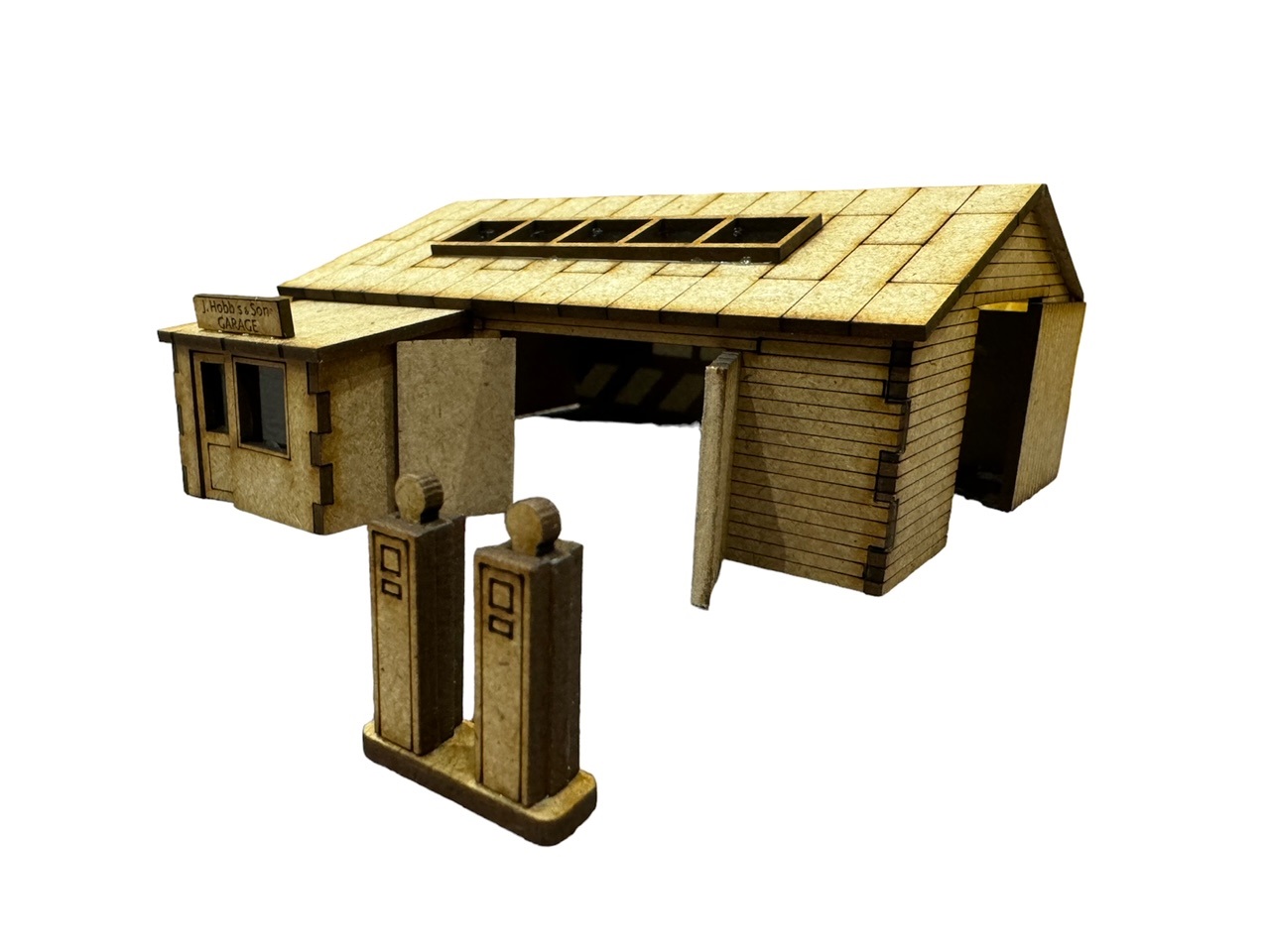 Mumfy's Buildings - Garage / Petrol station (Timber or Stone Effect)