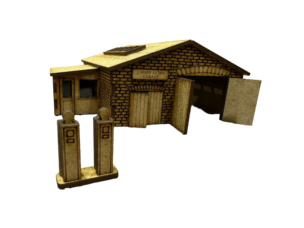 Mumfy's Buildings - Garage / Petrol station (Timber or Stone Effect)
