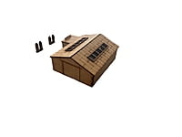 Mumfys O Gauge - Timber Garage / Petrol station