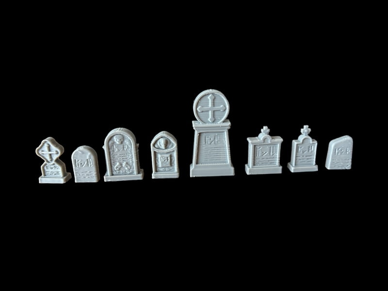 Mumfy's O Gauge - Gravestones