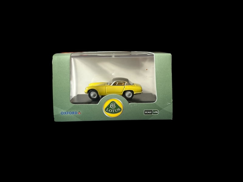 Oxford Diecast - 76LTE003 - Lotus Elite Sunburst Yellow/Silver