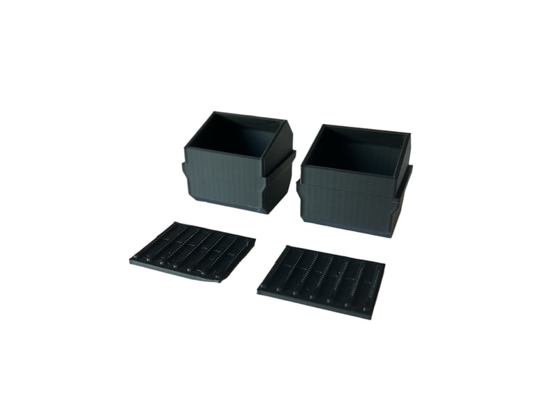 Mumfy's O Gauge - Large Commercial Bin with lid (x2)